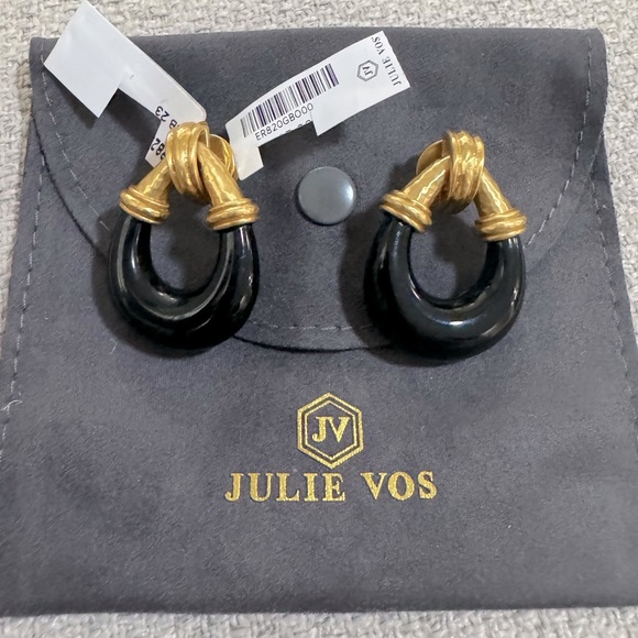 Julie Vos Jewelry - Julie Vos Havana Statement Earring Obsidian